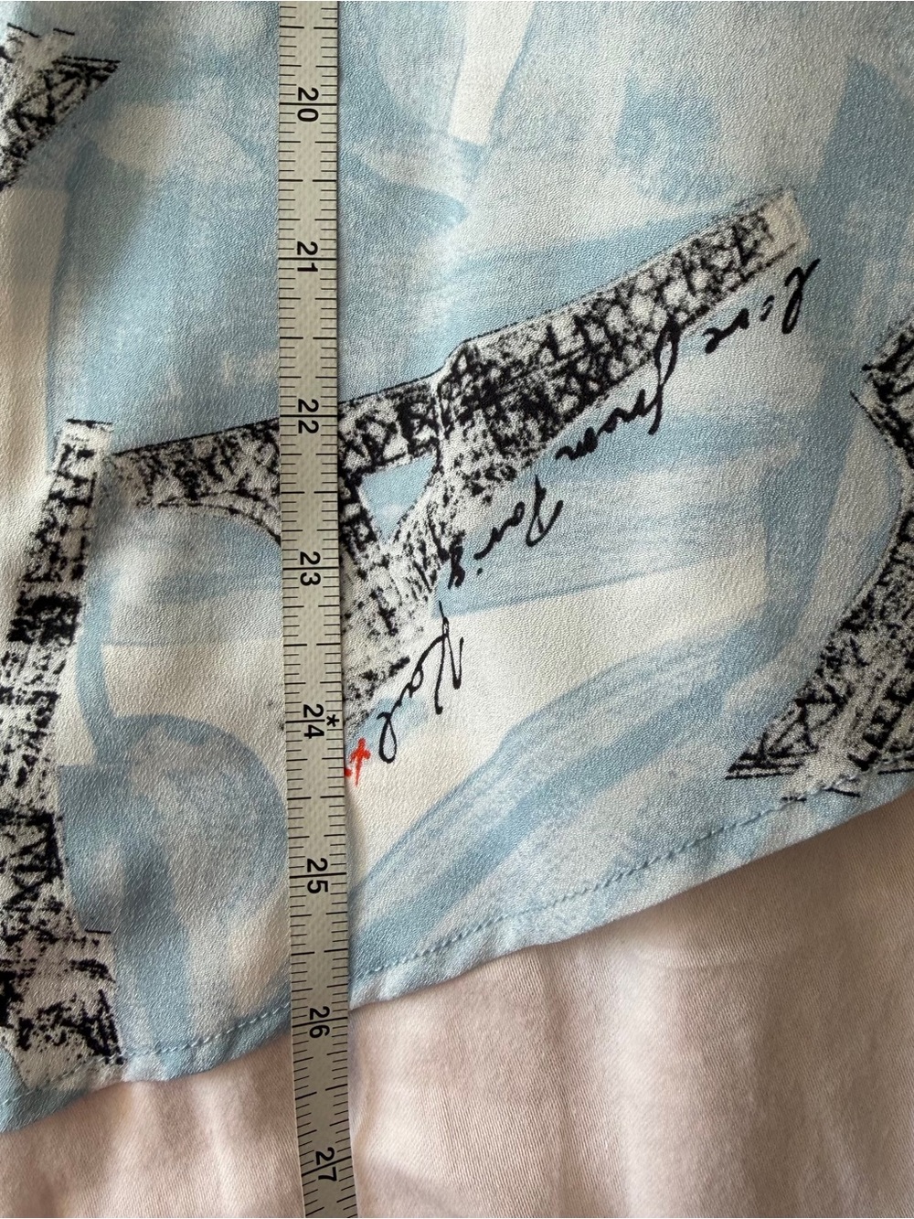 Karl Lagerfeld L Eiffel Tower Print Button-Up Shirt - Picture 7 of 11